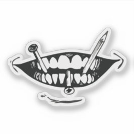 Horror anime art シール