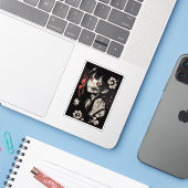 Horror anime girl  シール (ノートパソコンとiPhone)