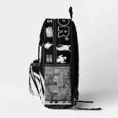 HORROR Comics Backpack プリントバックパック (右)