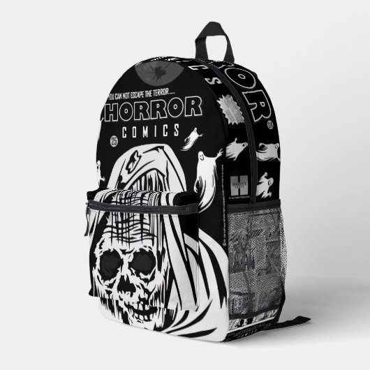 HORROR Comics Backpack プリントバックパック (裏面右端)