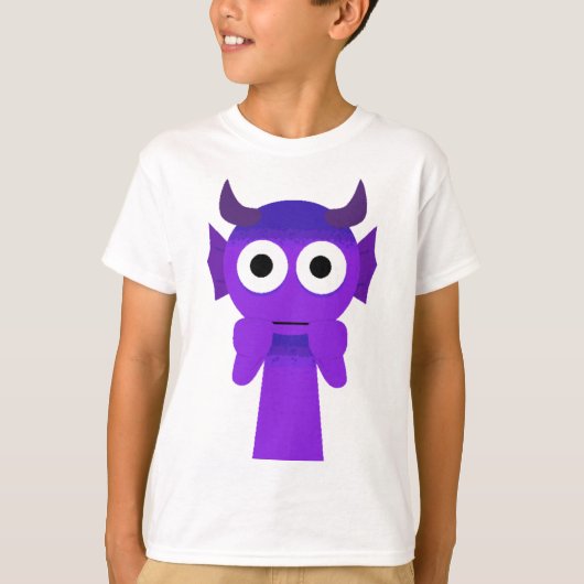 Horror Durple from Sprunki Retake Tシャツ (正面)