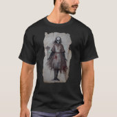 Horror Geschenk Zombie Goth Gothic Vodoo Puppe Tシャツ (正面)