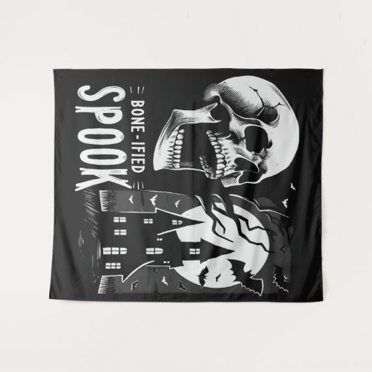 Horror Halloween  タペストリー (正面(横))