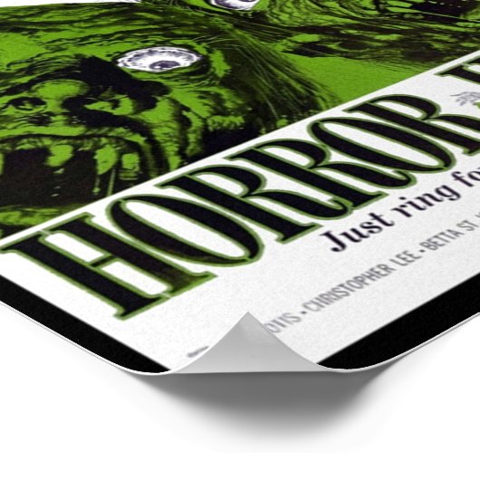 HORROR HOTEL ポスター (角)