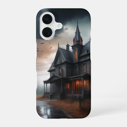 Horror house modern  iPhone 16ケース (裏面)