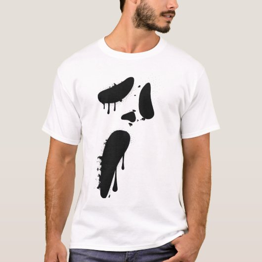Horror Movie Blood Drip Marks Tシャツ (正面)