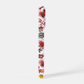 Horror Movie Blood Splatter Phone Case iPhoneケース (右側面)