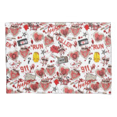 Horror Movie Blood Splatter Pillowcases 枕カバー (正面左)