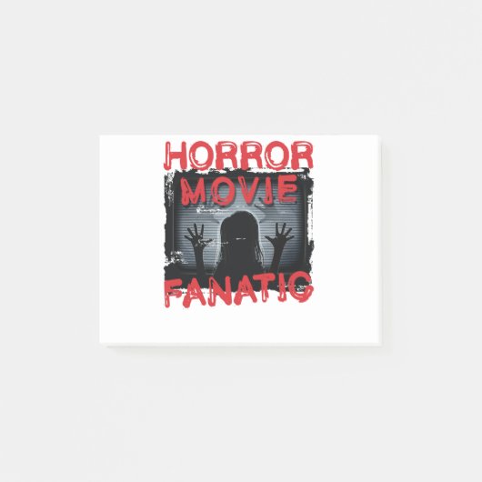 Horror Movie Fanatic Scary Films ポストイット (正面)