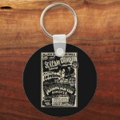 Horror Movie Monster Mummy Dracula Werewolf Franke キーホルダー (正面)