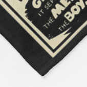 Horror Movie Monster Mummy Dracula Werewolf Franke フリースブランケット (角)