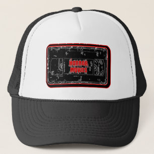 Horror Movies - Video Cassette Red Black キャップ