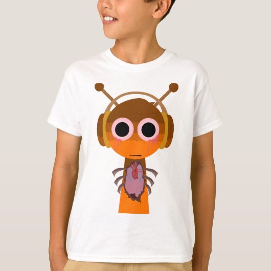 Horror Oren from Sprunki Retake Tシャツ (正面)