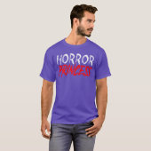 Horror Princess Funny Halloween Scary Movies Girls Tシャツ (正面フル)