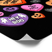 Horror Soky Candy Heart Valentines Day Lover Tee H ポスター (角)