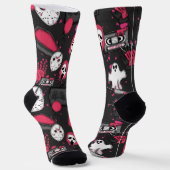 Horror Theme Crew Socks ソックス (傾斜あり)