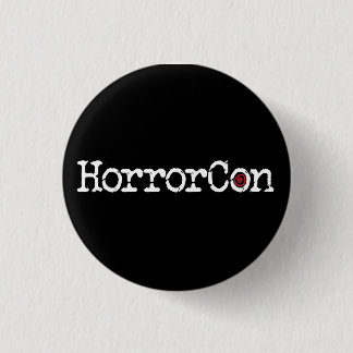 HorrorConのロゴ 缶バッジ