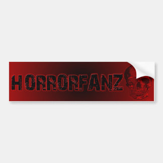 Horrorfanzのバンパーステッカー バンパーステッカー