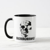 Horrorfanzのロゴのマグ マグカップ (左)