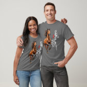 hors tシャツはライダーの馬の生活を意味する tシャツ (ユニセックス)