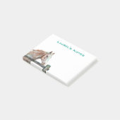 Horseでノートを色彩の鮮やか投稿 ポストイット (アングル)