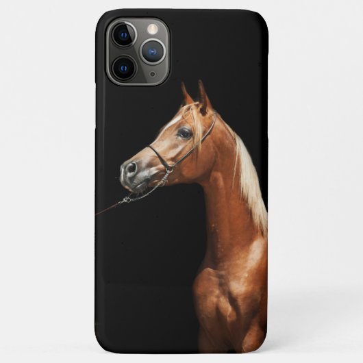 horseコレクション。アラビアの赤いオッターボックスiPhoneケース Case-Mate iPhoneケース (裏面)
