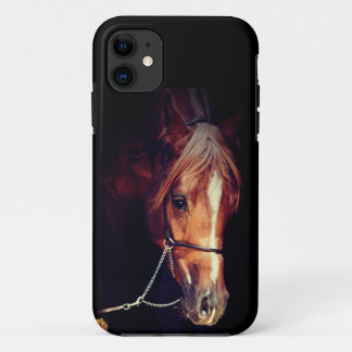 horseコレクション。アラビアの赤いキンドルケース iPhone 11 ケース