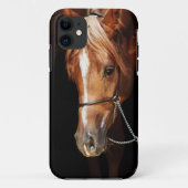 horseコレクション。iPad空気用のアラビアの赤いカバー Case-Mate iPhoneケース (裏面)