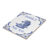 HORSEタイル、オランダルック、パーソナライズされたセラミックタイル タイル (側面)