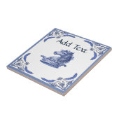 HORSEタイル、オランダルック、パーソナライズ タイル (側面)