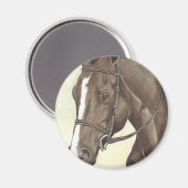 HORSEチャンピオン付録QHマーレ マグネット (正面/裏面)