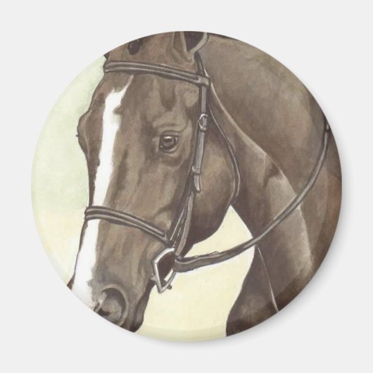 HORSEチャンピオン付録QHマーレ マグネット (正面)