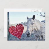 HORSEバレンタインハート シーズンポストカード (正面/裏面)