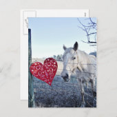 HORSEバレンタインハート シーズンポストカード (正面/裏面)