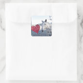 HORSEバレンタインハート スクエアシール (バッグ)