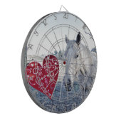 HORSEバレンタインハート ダーツボード (正面左)