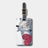 HORSEバレンタインハート ラゲッジタグ (正面縦)