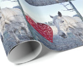 HORSEバレンタインハート ラッピングペーパー (ロールコーナー)