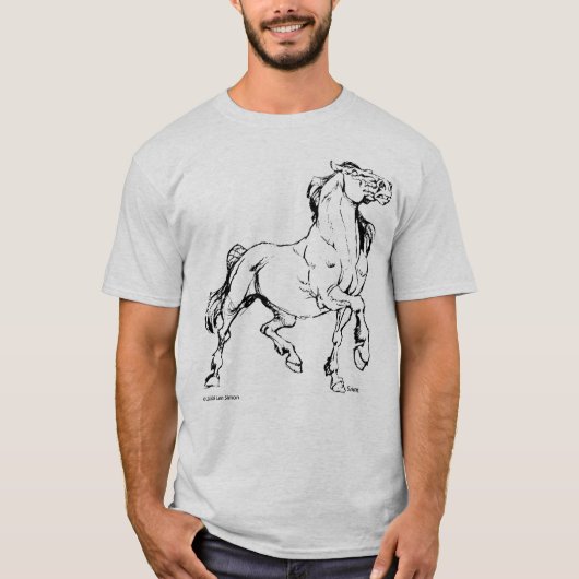 horse2 tシャツ (正面)