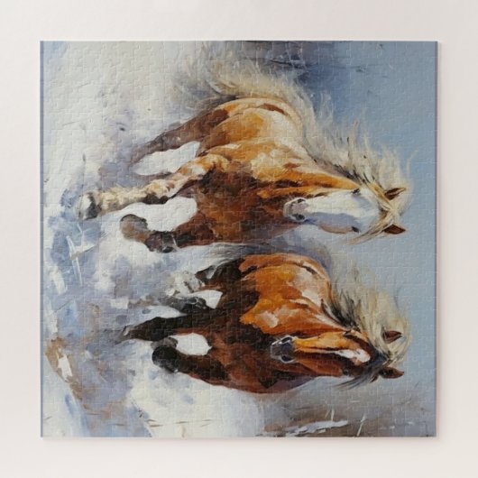 Horse ジグソーパズル (横)