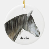 Horse セラミックオーナメント (裏面)