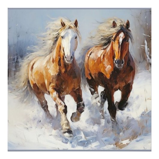 Horse フォトプリント (正面)