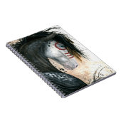 Horse 威厳のある by Bihrle 6.5 x 8.75インチノートブック ノートブック (右側)