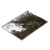 Horse 威厳のある by Bihrle 6.5 x 8.75インチノートブック ノートブック (左側)