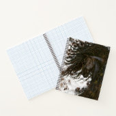 Horse 威厳のある by Bihrle 8.5 x 11インチスパイラルノートブック ノートブック (内部)