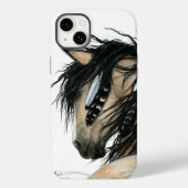 Horse 威厳のある by Bihrle iPhone Case Case-Mate iPhoneケース (裏面)