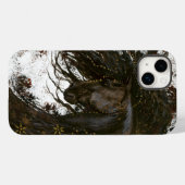 Horse 威厳のある by Bihrle iPhone Case Case-Mate iPhoneケース (裏面 (横))