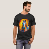 Horse 絵を描 03 Tシャツ (正面フル)