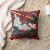 Horse 16インチX 16インチ装飾用クッション クッション (ブランケット)