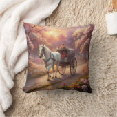 Horse and Cart クッション (ブランケット)